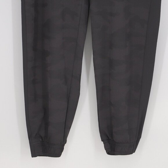 ATHLETA Brooklyn Black Camo Jogger Pant Stretch Elastic Waist Size 12 - Picture 5 of 11